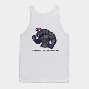 strength through discipline Tank Top